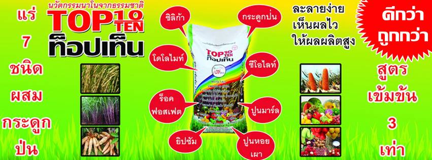 ปุ๋ยท็อปเท็น